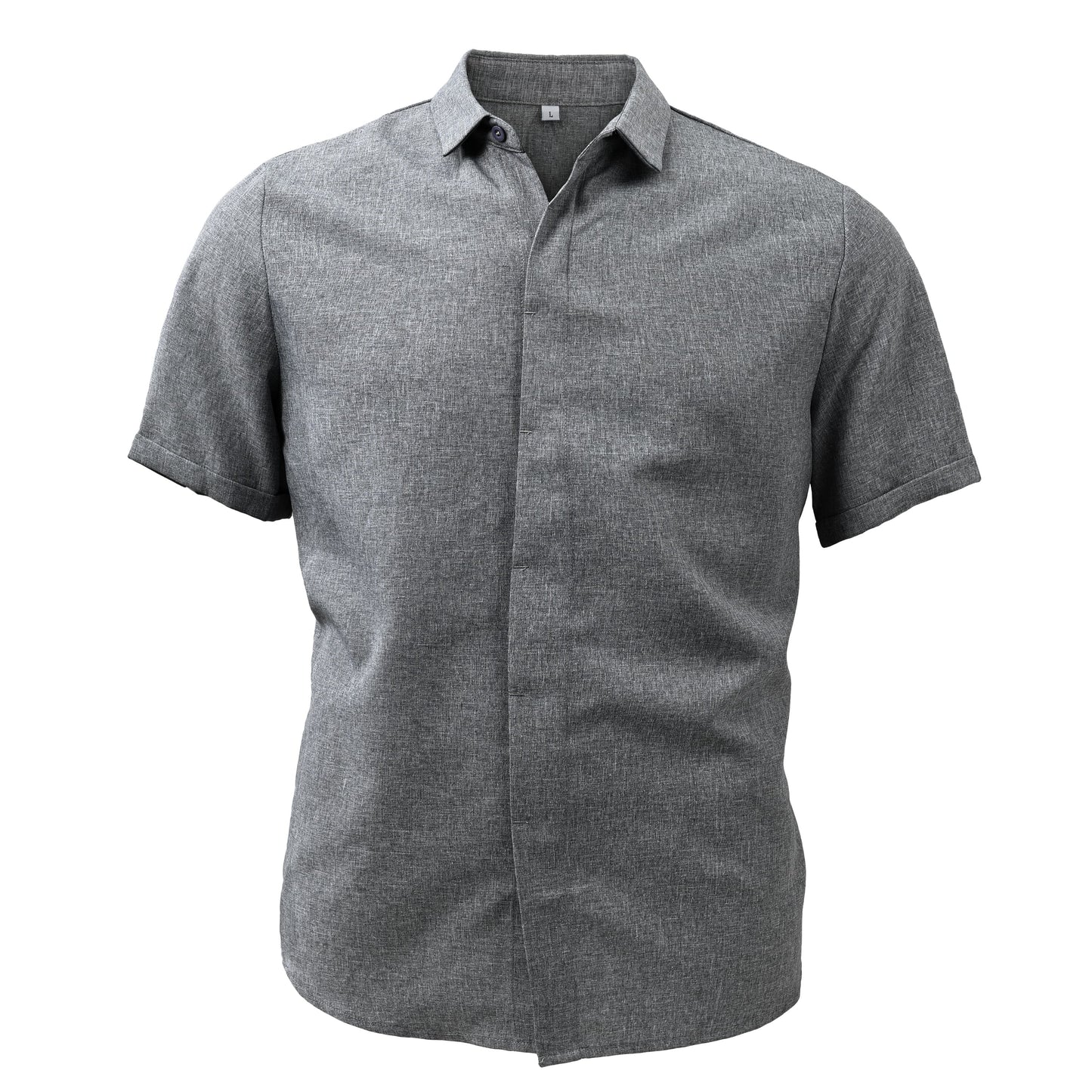 Men's Linen Short Sleeve Shirt