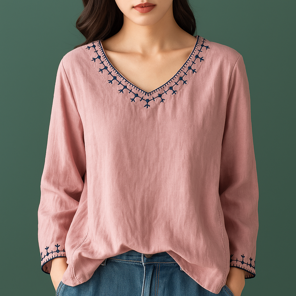 Chemise en lin Leah