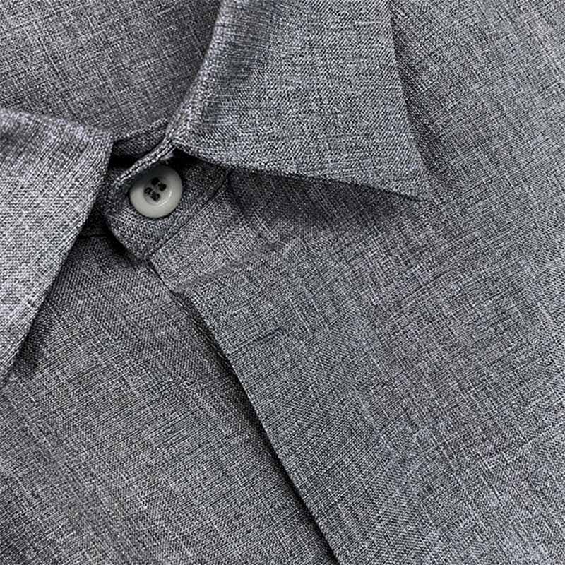 Men's Linen Short Sleeve Shirt