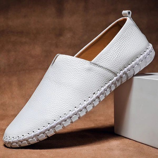 MOCASSINS EN CUIR MASSIMO