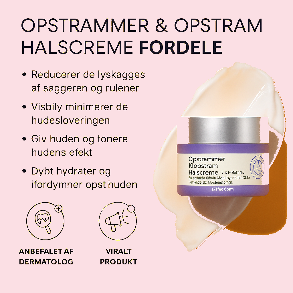 Stram op & Løft Halscreme - 50ml