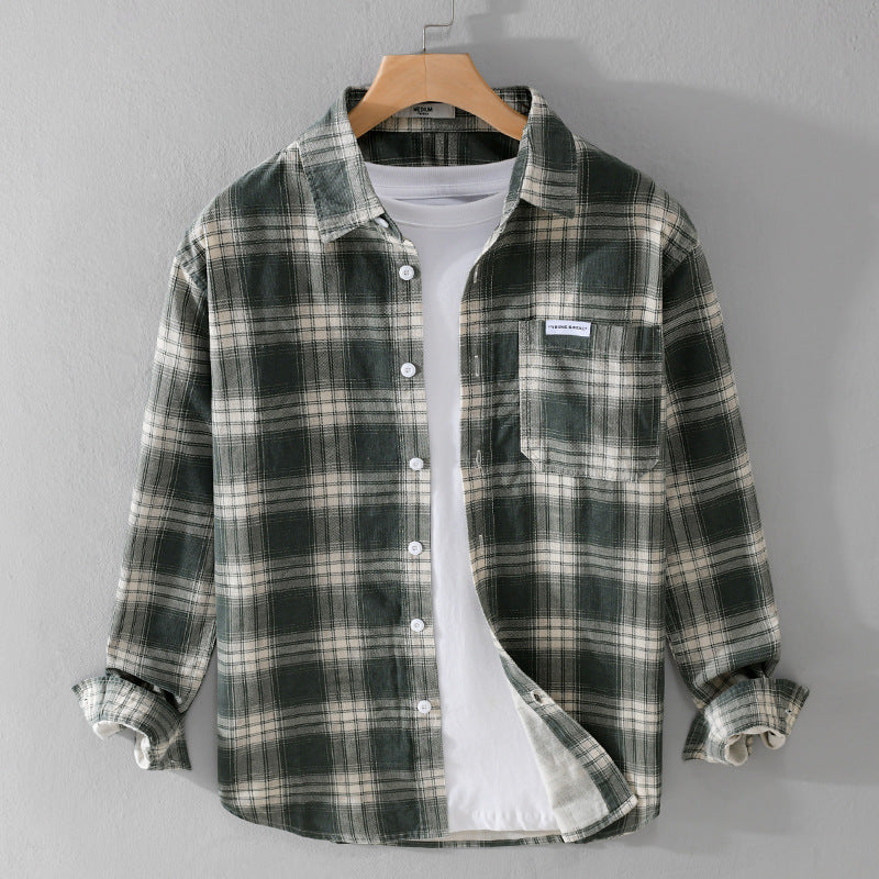 Chemise à carreaux Arnold