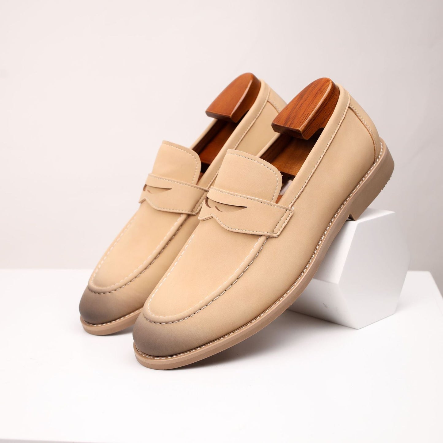 Mocassins en daim Leonardo