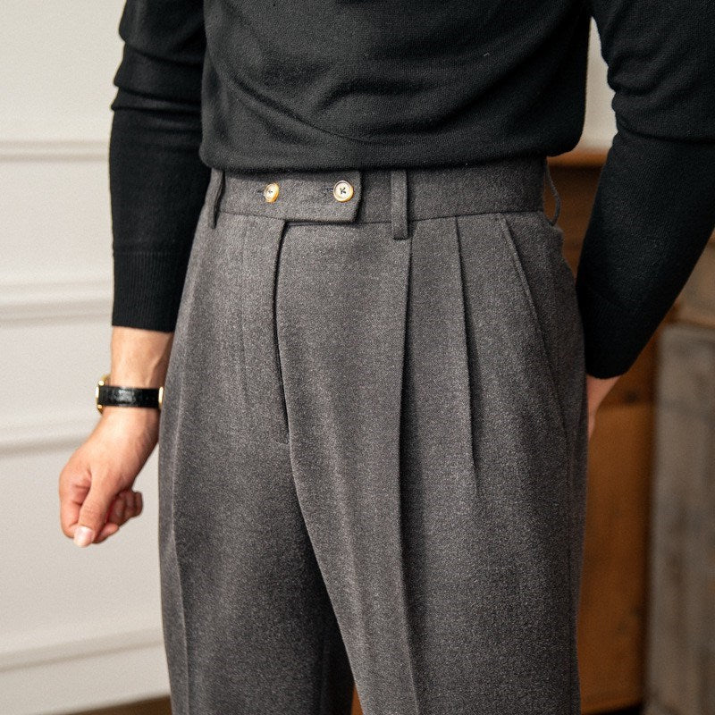 Pantalon plissé Warren