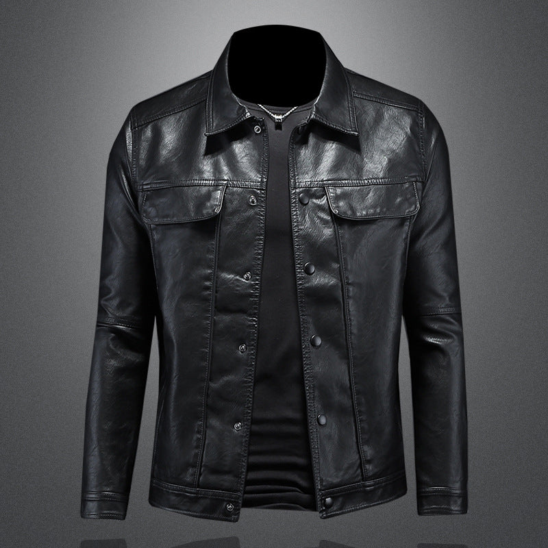 Veste en cuir Dwayne