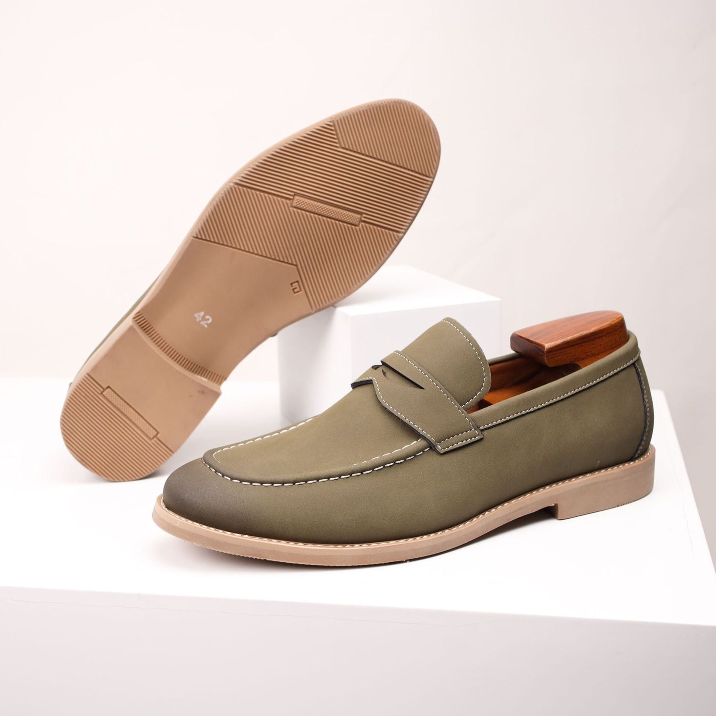 Mocassins en daim Leonardo