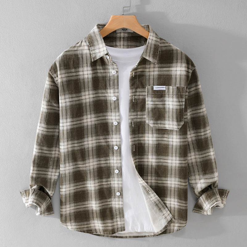 Chemise à carreaux Arnold