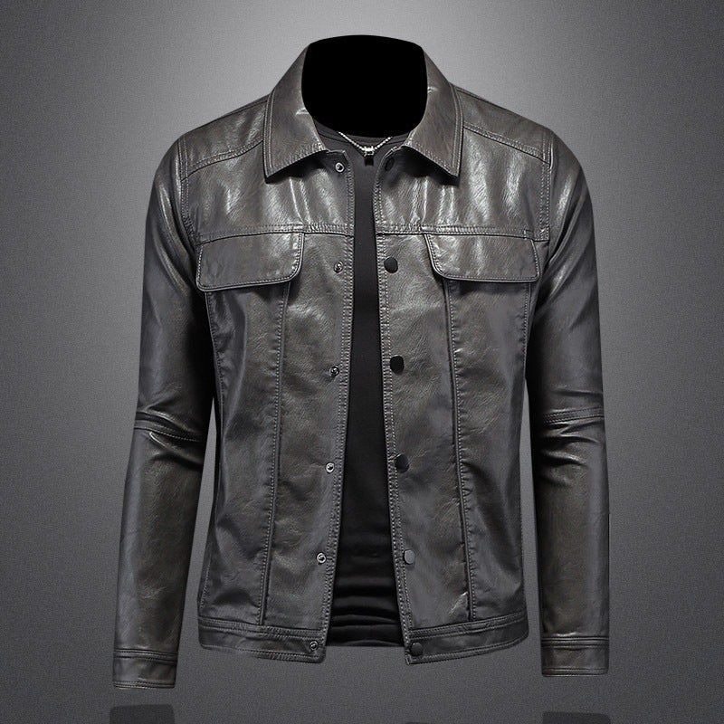 Veste en cuir Dwayne