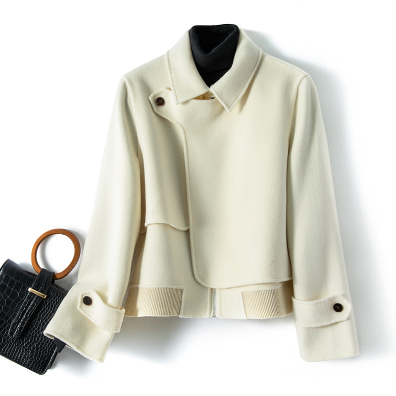 Manteau en laine Becca
