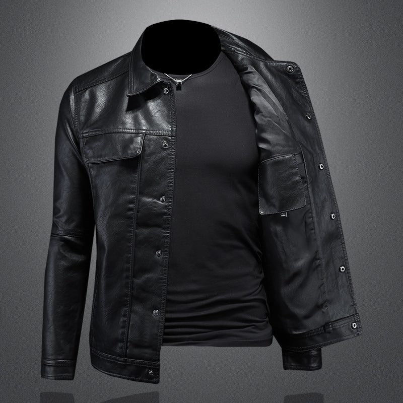 Veste en cuir Dwayne