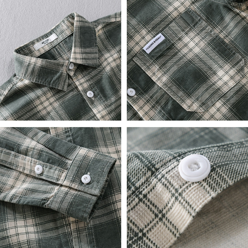 Chemise à carreaux Arnold