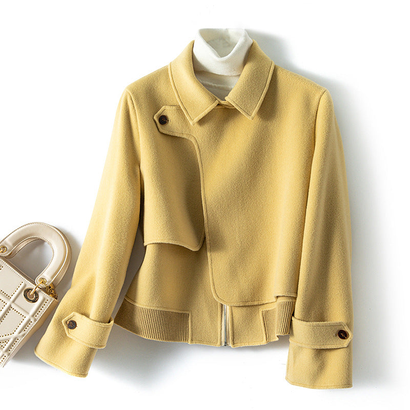 Manteau en laine Becca