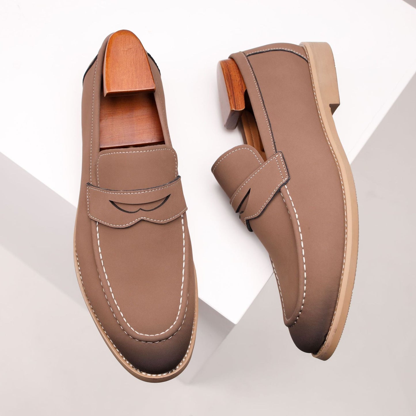Mocassins en daim Leonardo