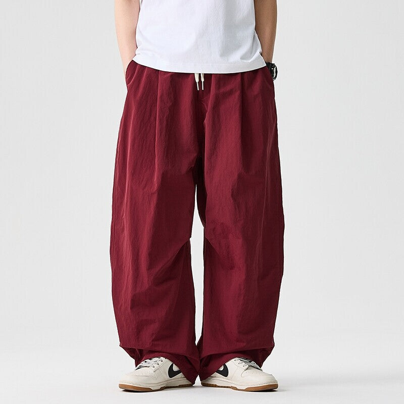 Pantalon en lin auburn