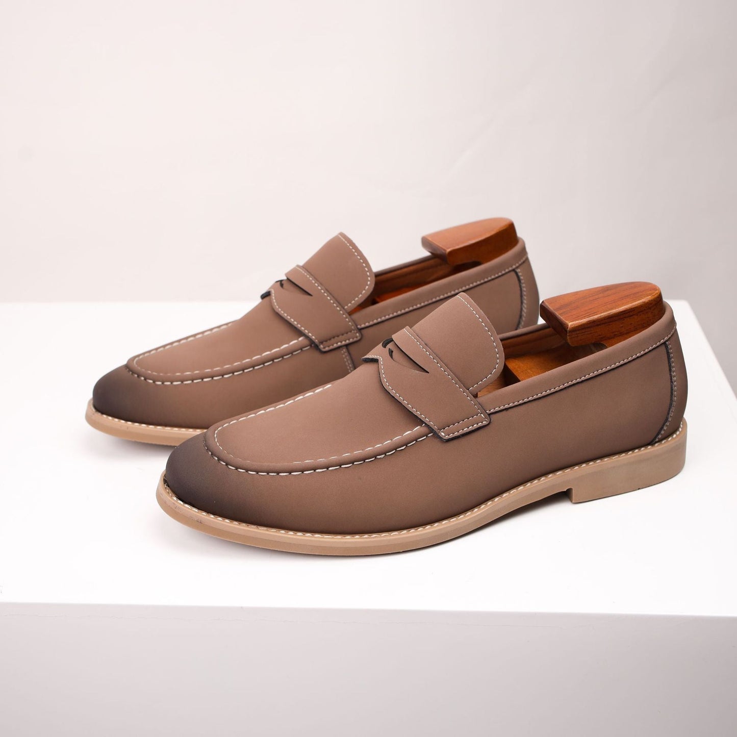 Mocassins en daim Leonardo