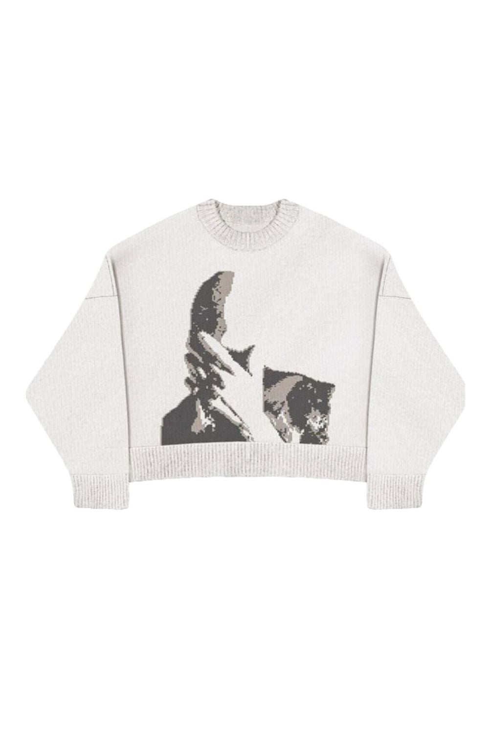 Pull tricoté « No Regrets »