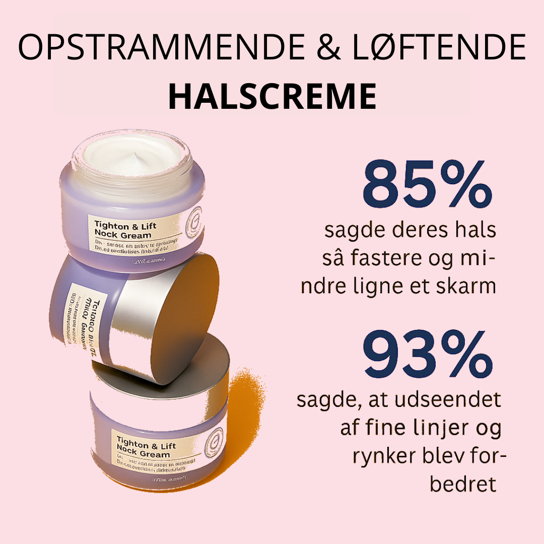 Stram op & Løft Halscreme - 50ml