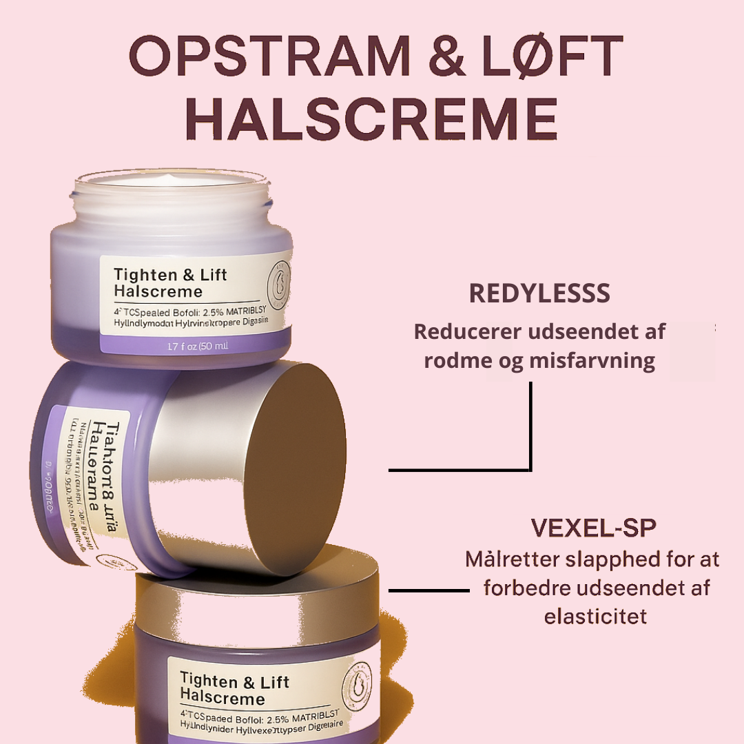 Stram op & Løft Halscreme - 50ml