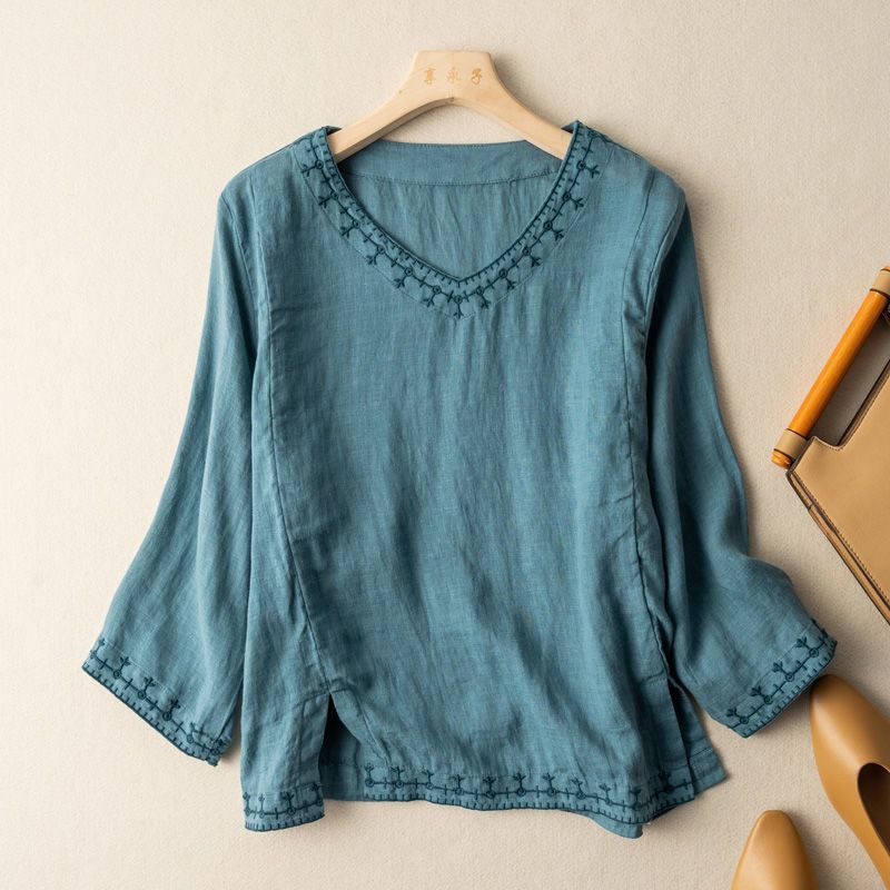 Chemise en lin Leah
