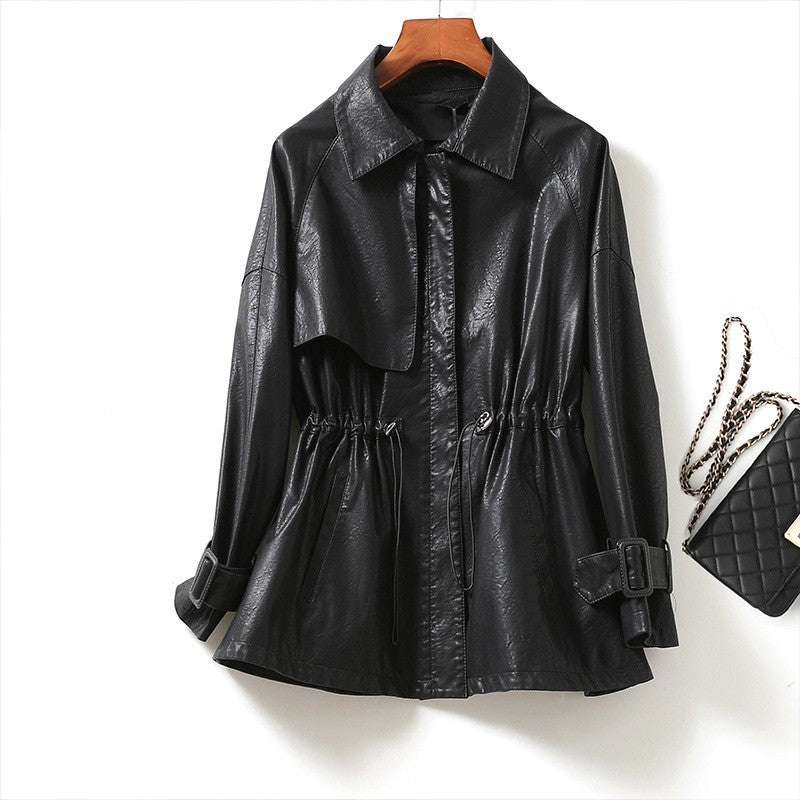 Veste en cuir Kira