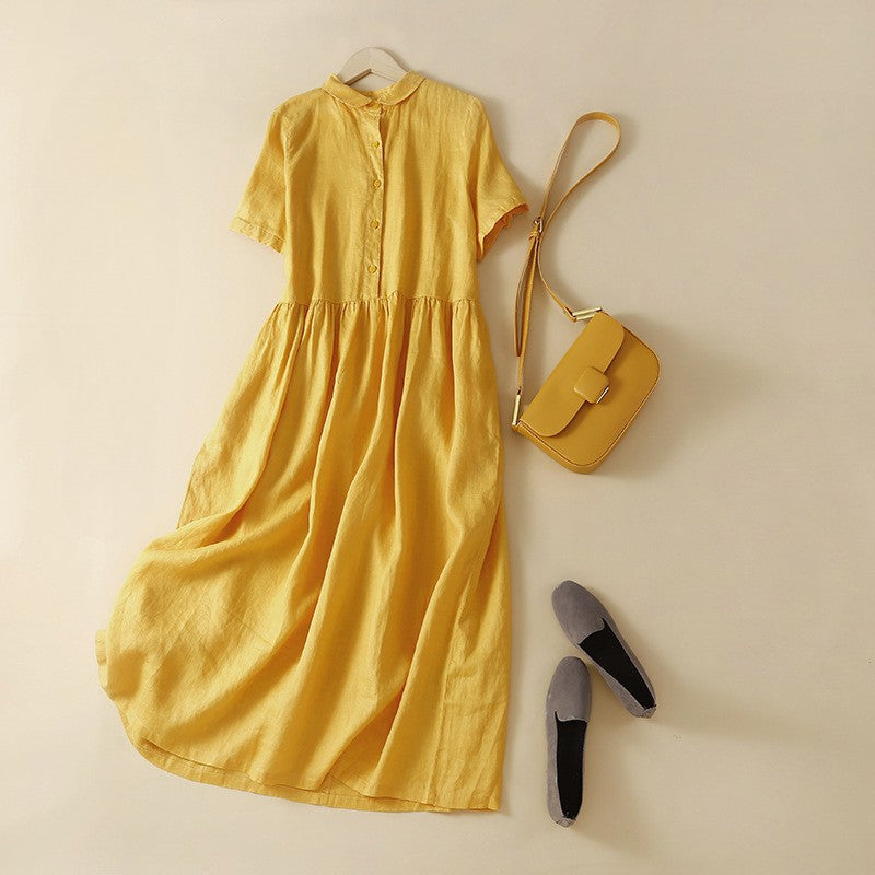 Robe en lin Brooke