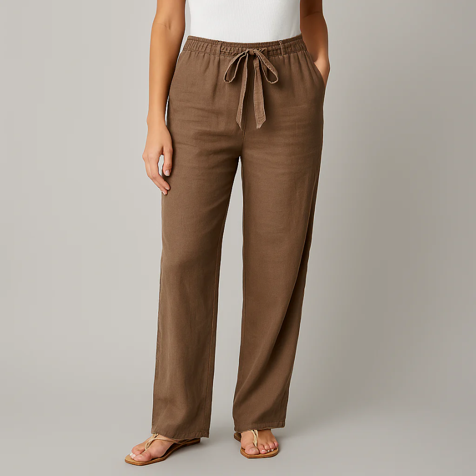 Pantalon en lin Ellie