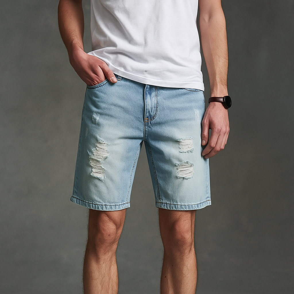 Short en jean Aaron