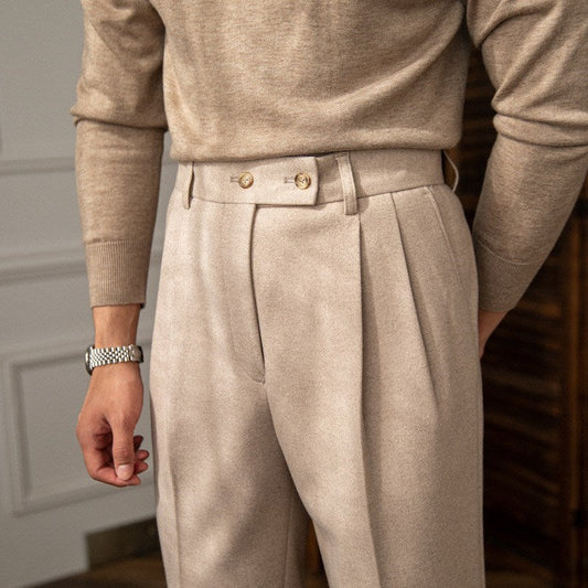 Pantalon plissé Warren