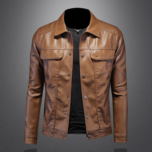 Veste en cuir Dwayne