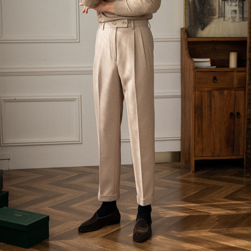 Pantalon plissé Warren