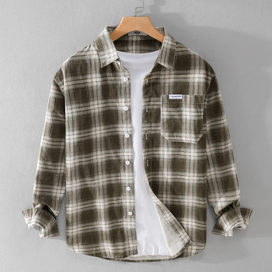 Chemise à carreaux Arnold