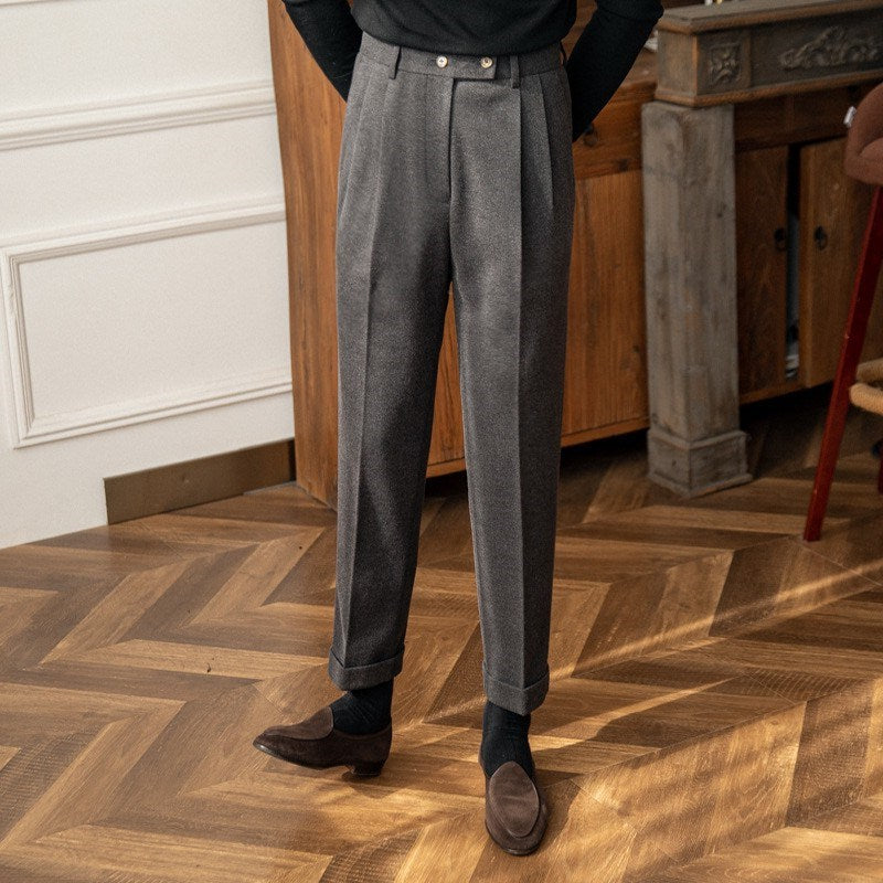 Pantalon plissé Warren