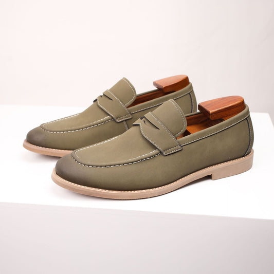 Mocassins en daim Leonardo