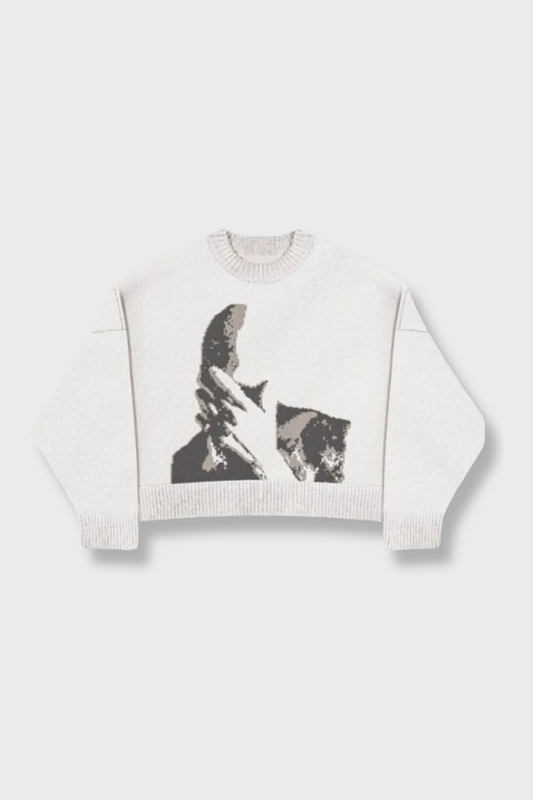Pull tricoté « No Regrets »