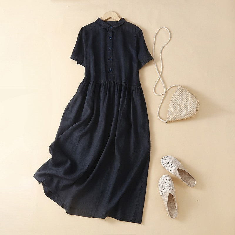 Robe en lin Brooke