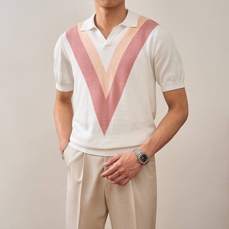 Polo tricoté Alexander