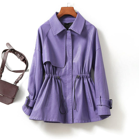Veste en cuir Kira