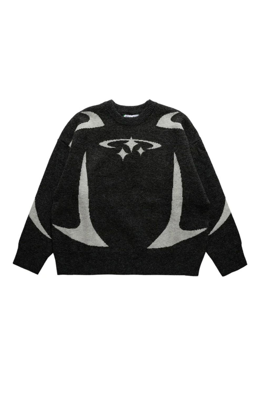 PULL EN MAILLE ÉTOILES Y2K