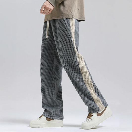 Pantalon de jogging en velours côtelé gaufré Hype